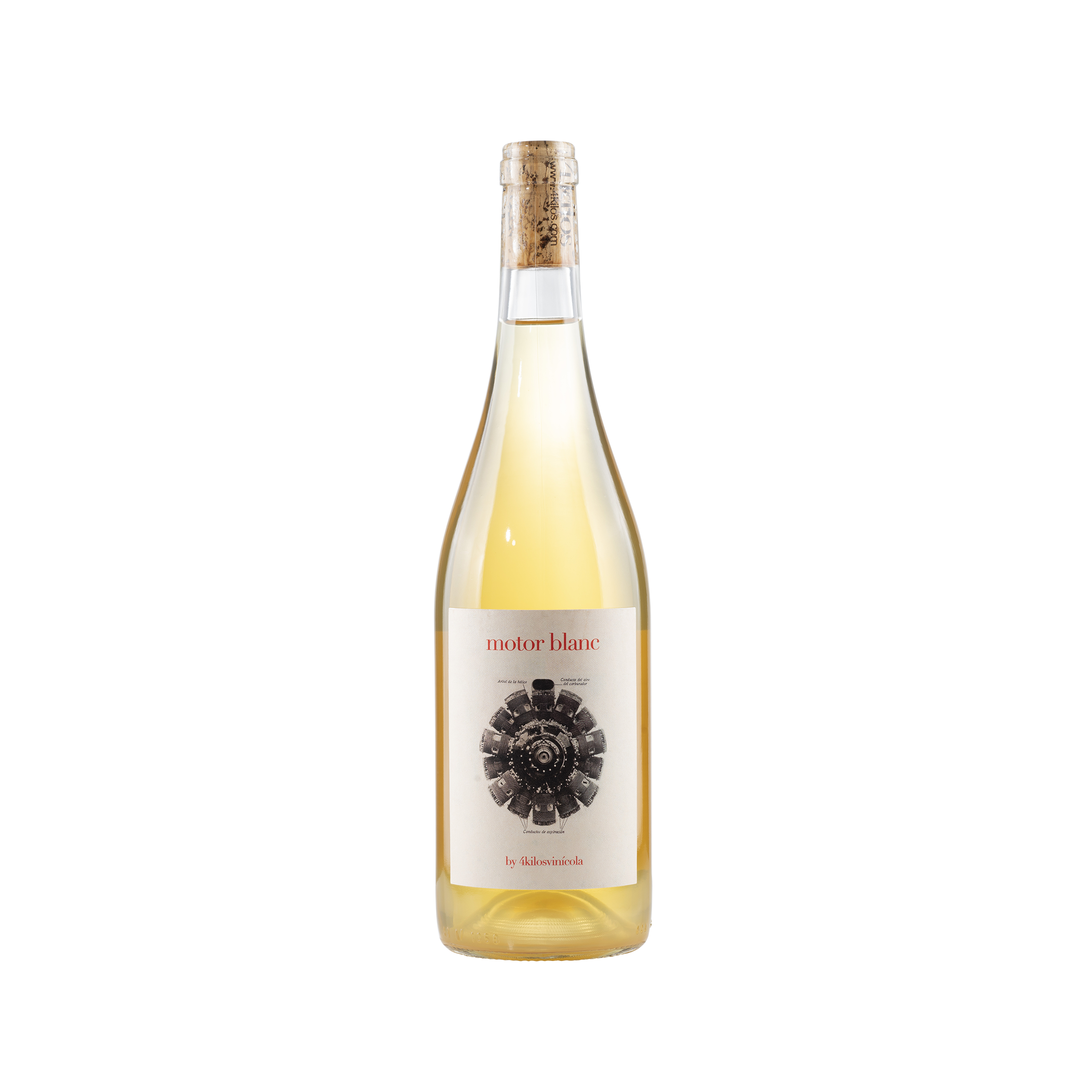 "motor blanc" 2021 Bottle Front