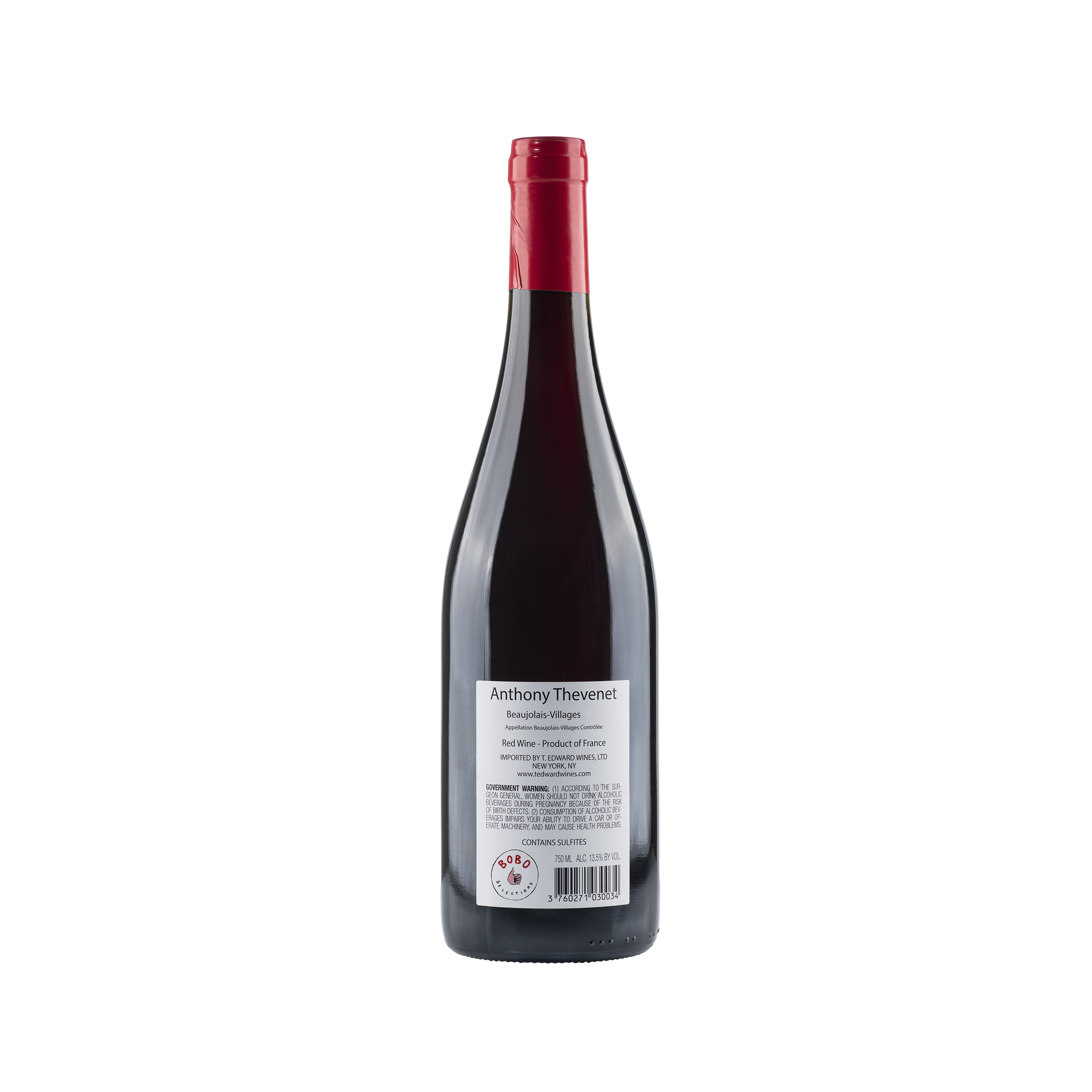 Beaujolais Villages 2022 Bottle Back