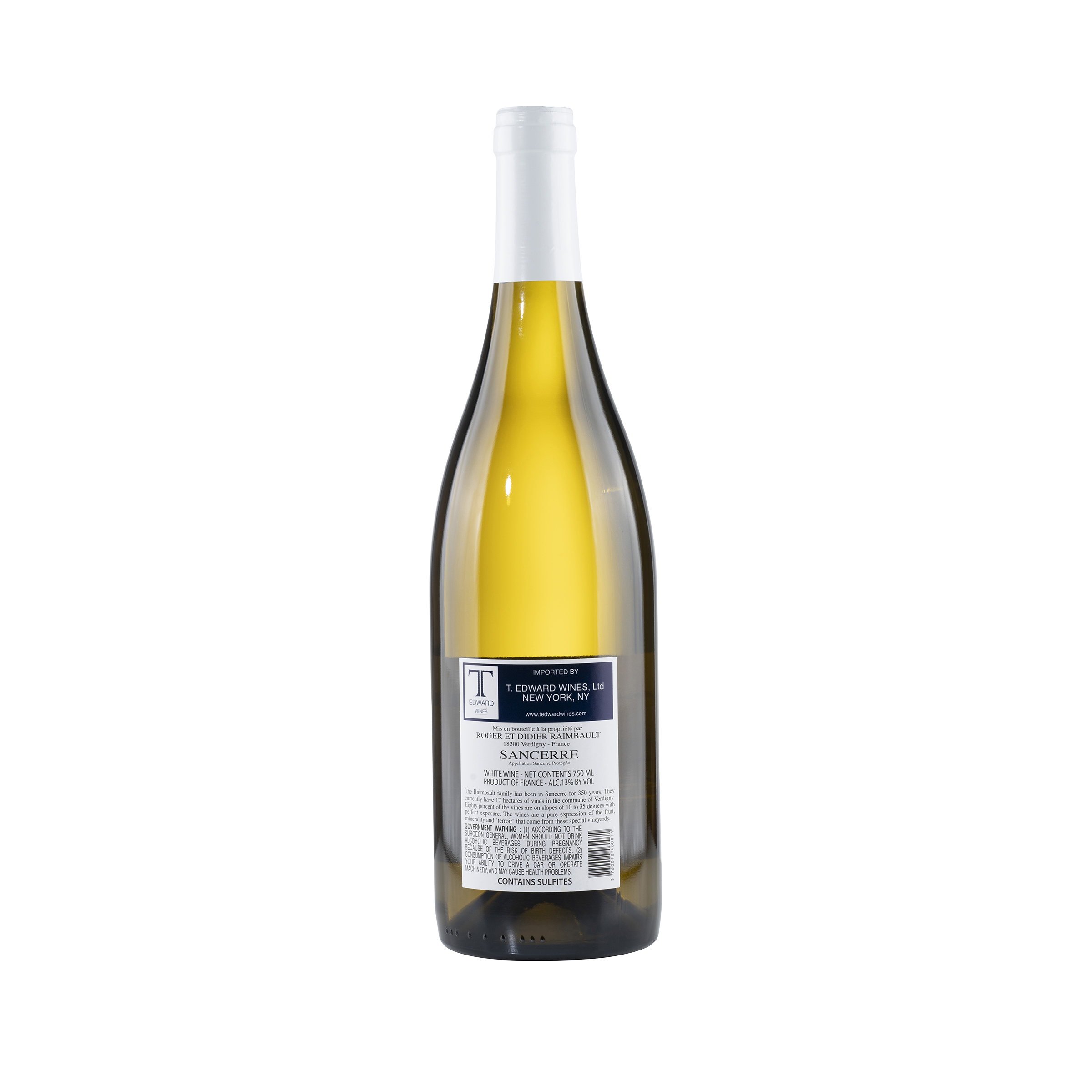 Sancerre 2022 Bottle Back