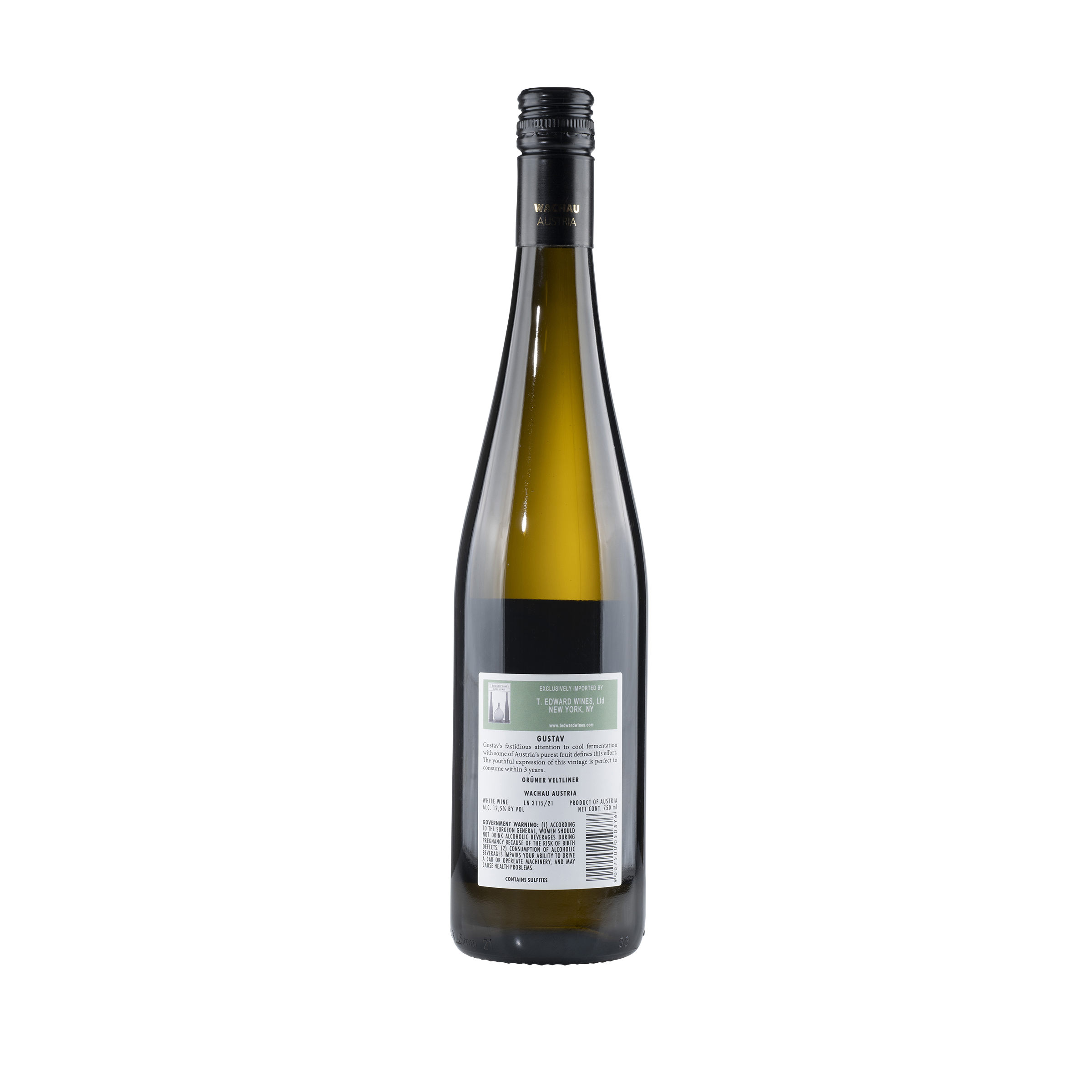 Grüner Veltliner 2022 Bottle Back