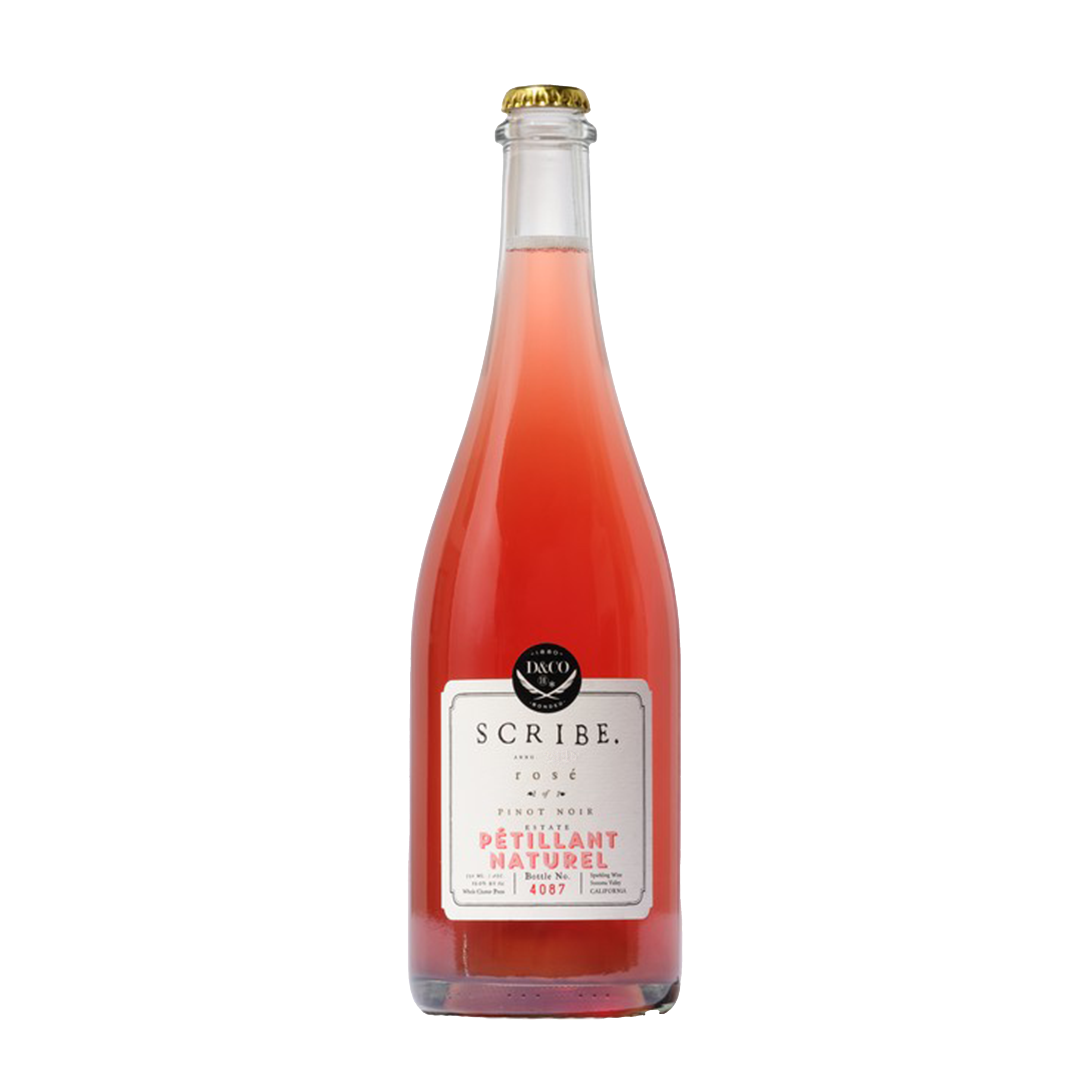 Rose Pinot Noir PET NAT 2022 Product Shot