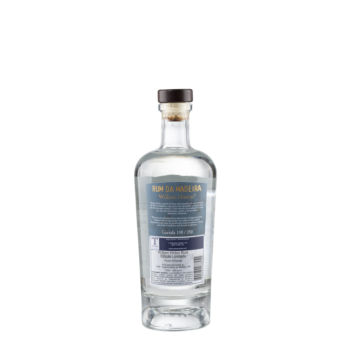 Edicao Limitada Rum Agricola da Madeira - 750ml | T. Edward