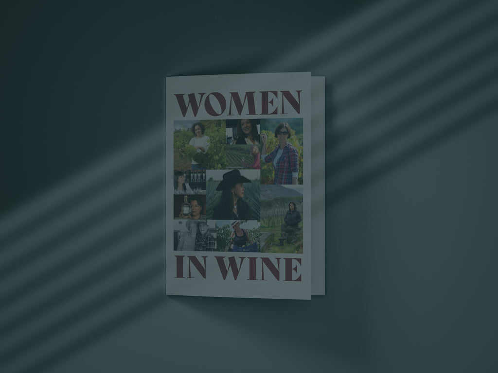 Women in Wine PDF Cover photo as a call to action to the Women in Wine PDF file