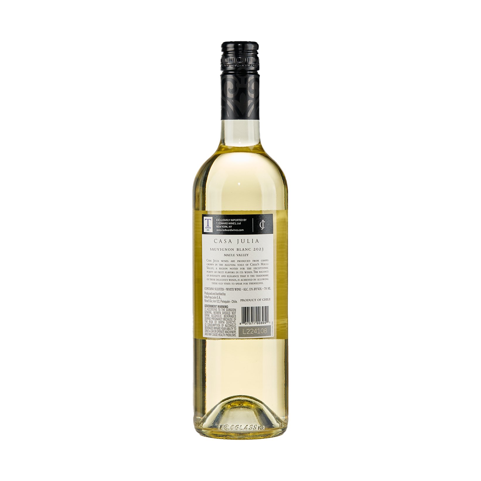 Casa Julia Sauvignon Blanc, Maule Valley