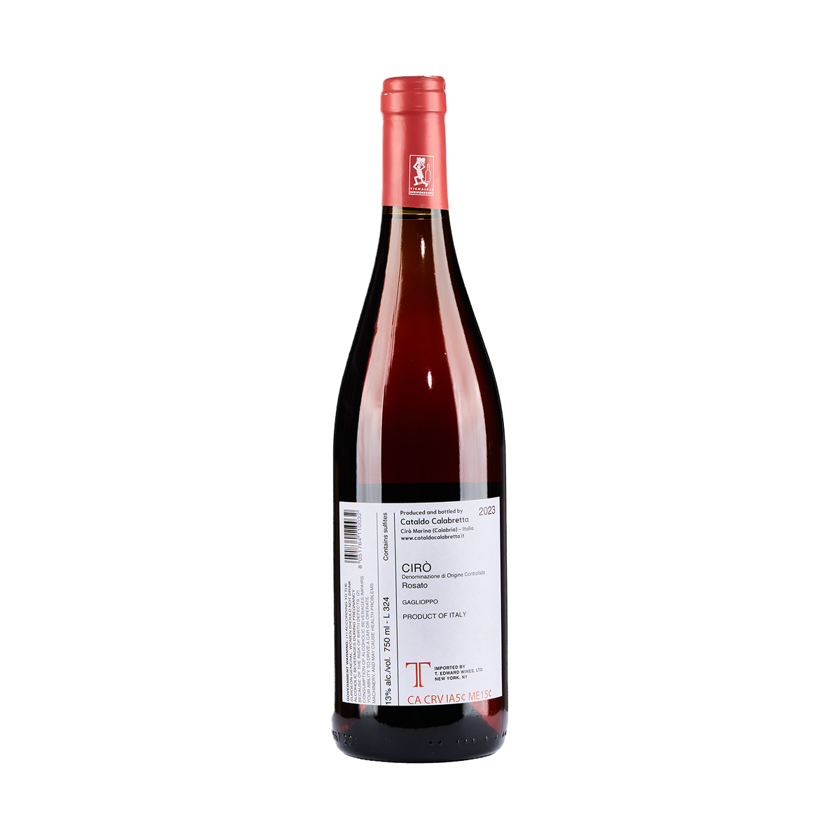 Cataldo Calabretta Ciro Rosato DOC