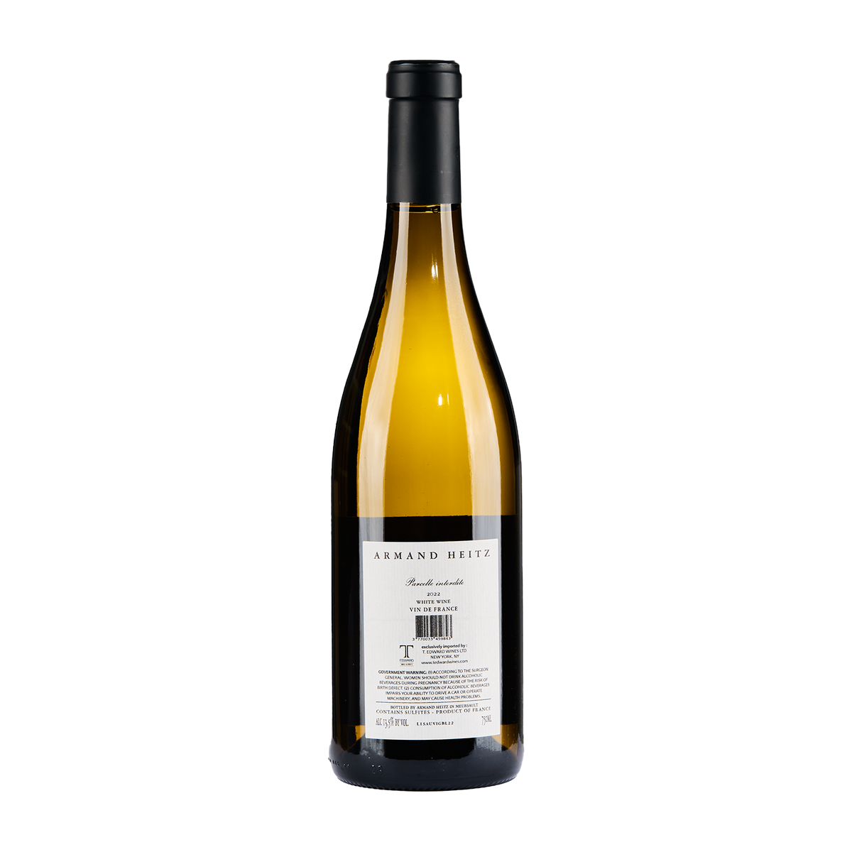 Armand Heitz Sauvignon Blanc 'Parcelle Interdite' VdF | T. Edward