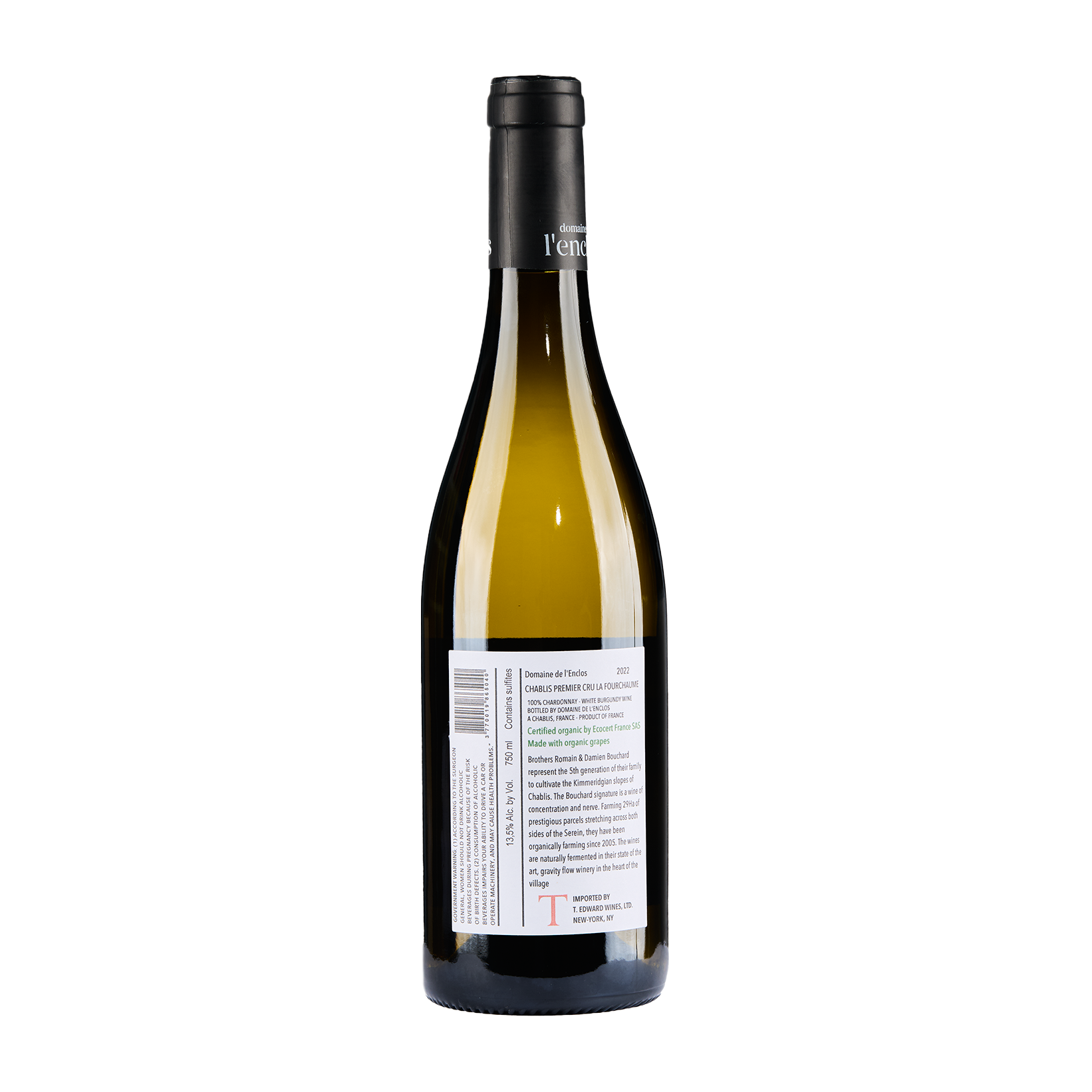 Domaine de l'Enclos Chablis 1er Cru "Fourchaume"