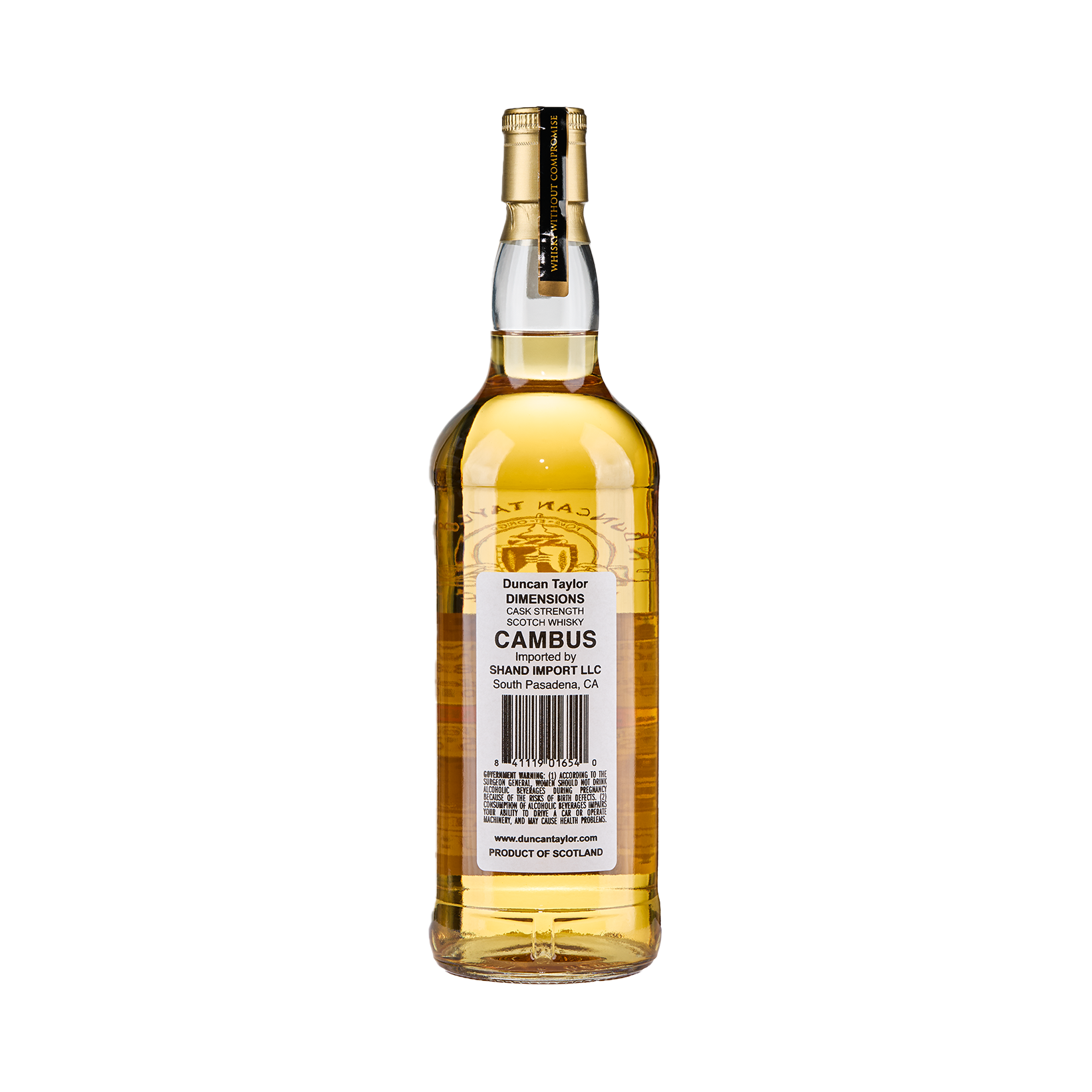 Duncan Taylor Rare Auld Grain Cambus 26 Year Old Single Grain Scotch Whisky