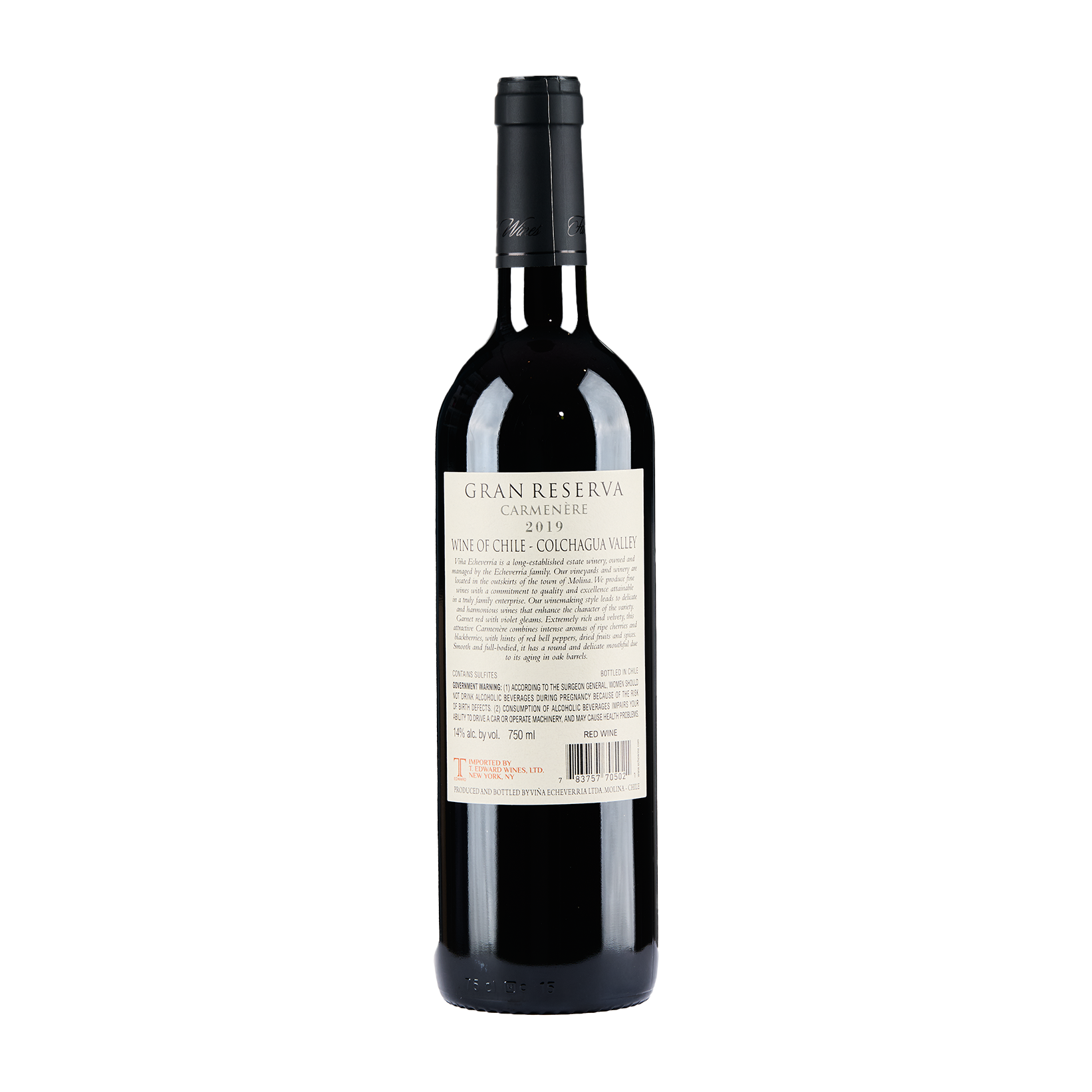 Echeverria Carmenere Gran Reserva