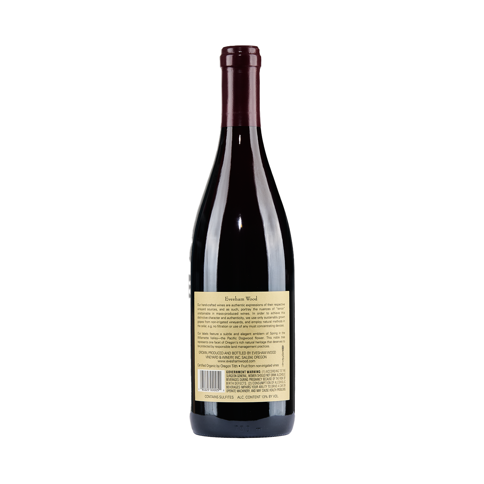 Evesham Wood Estate Pinot Noir Le Puits Sec Vineyard Eola-Amity