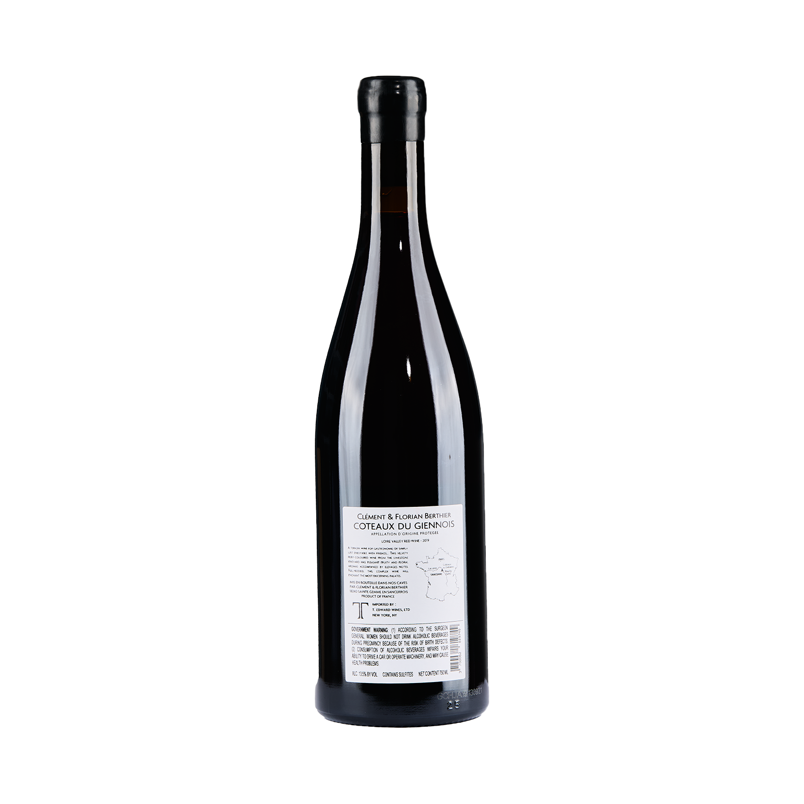 Vignobles Berthier Coteaux du Giennois Rouge 'Le Champs Jacquot'