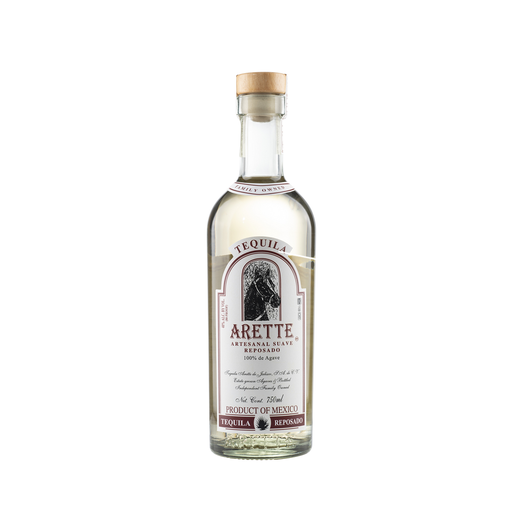 Artesanal Suave 100% de Agave Tequila Reposado Bottle Front