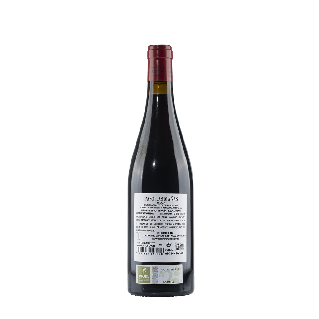 Paso Las Manas' 2021 Product Shot