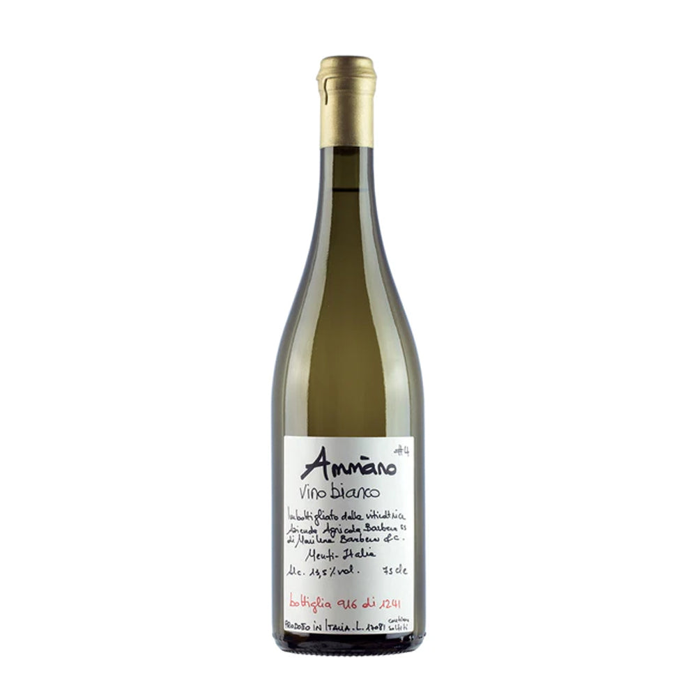 "Ammano Zibibbo #9" Vino Bianco 2022 Product Shot