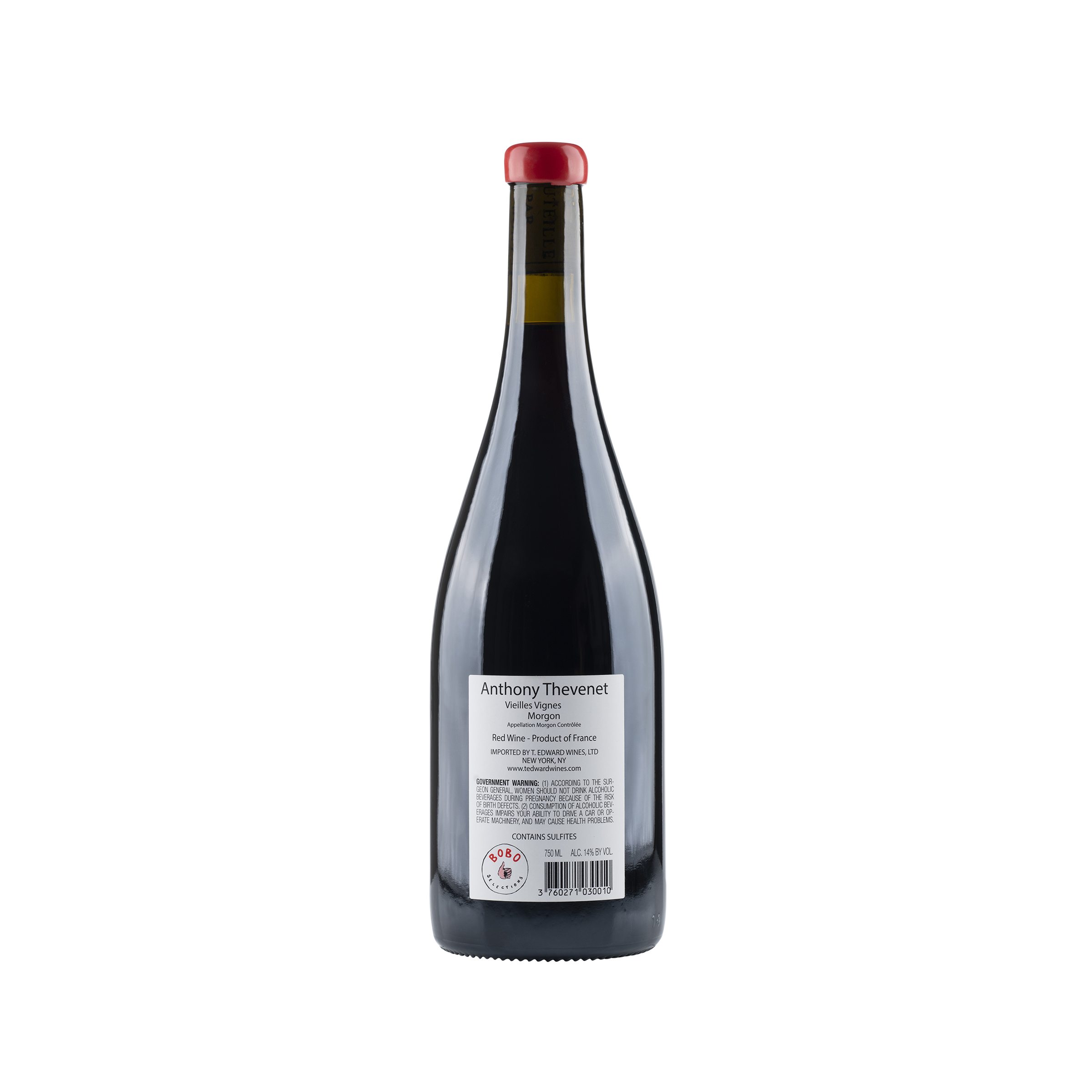 Morgon "Vieilles Vignes" 2021 Bottle Back