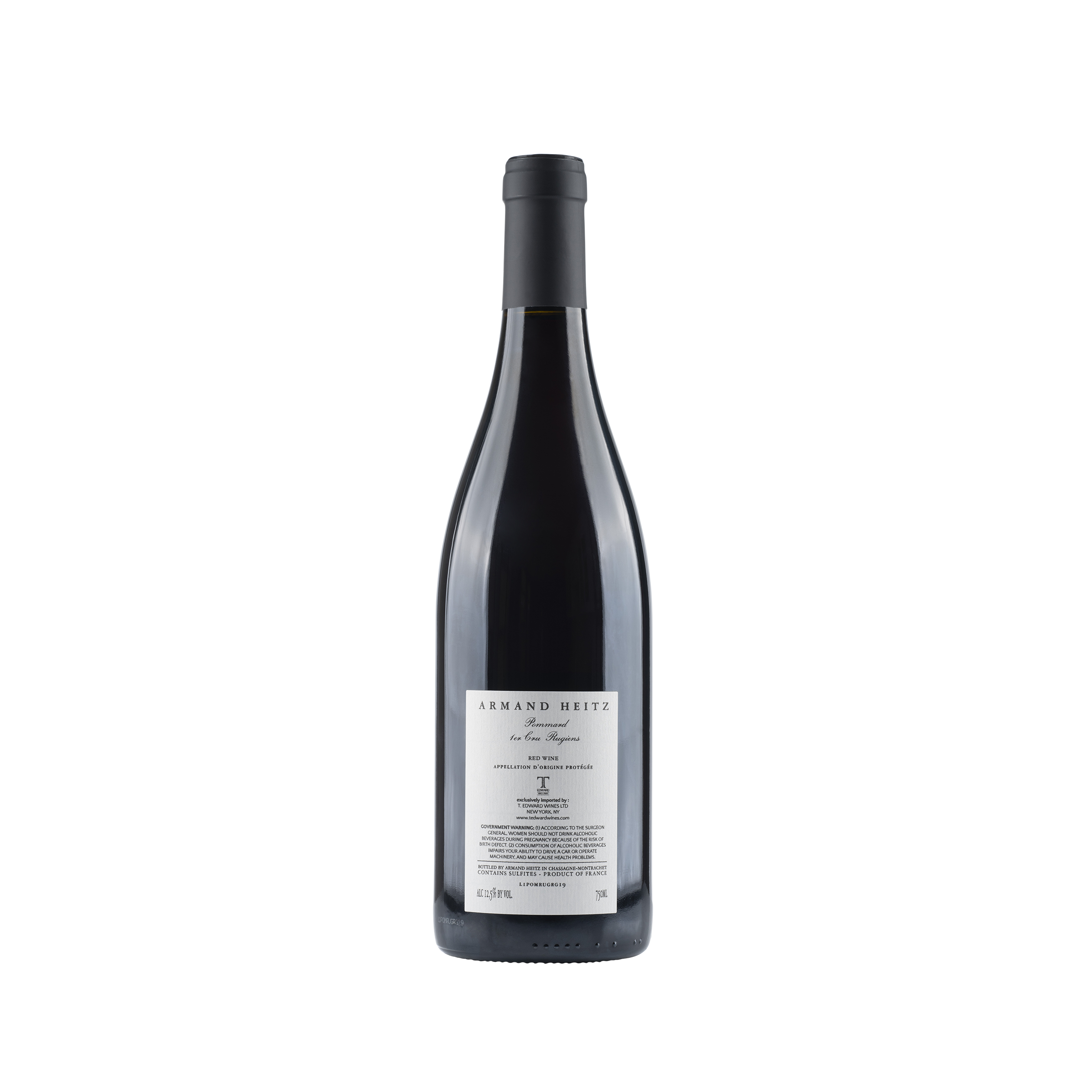 Pommard 1er Cru "Les Rugiens"  2020 Bottle Back