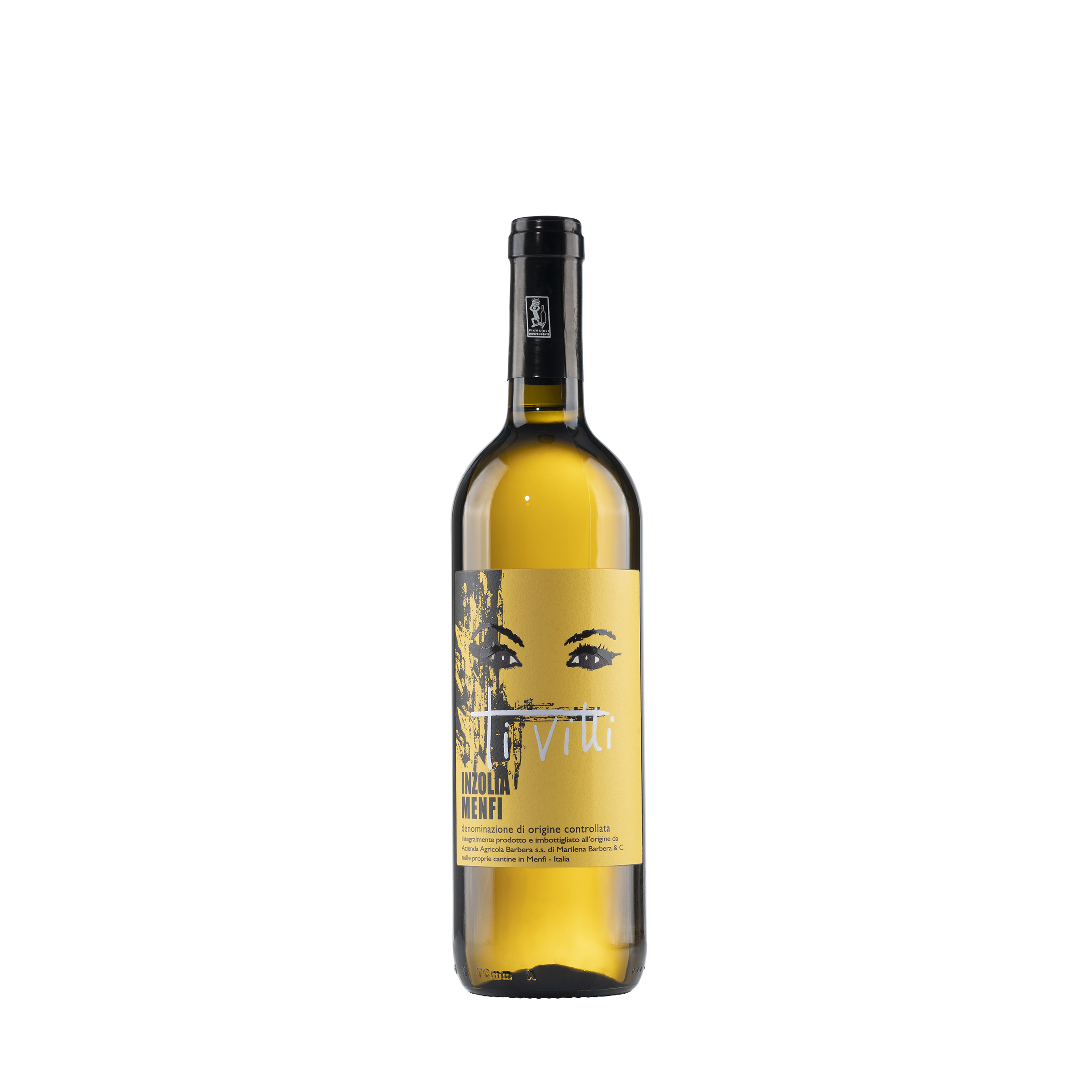 Inzolia DOC 'Tivitti' Menfi 2022 Product Shot