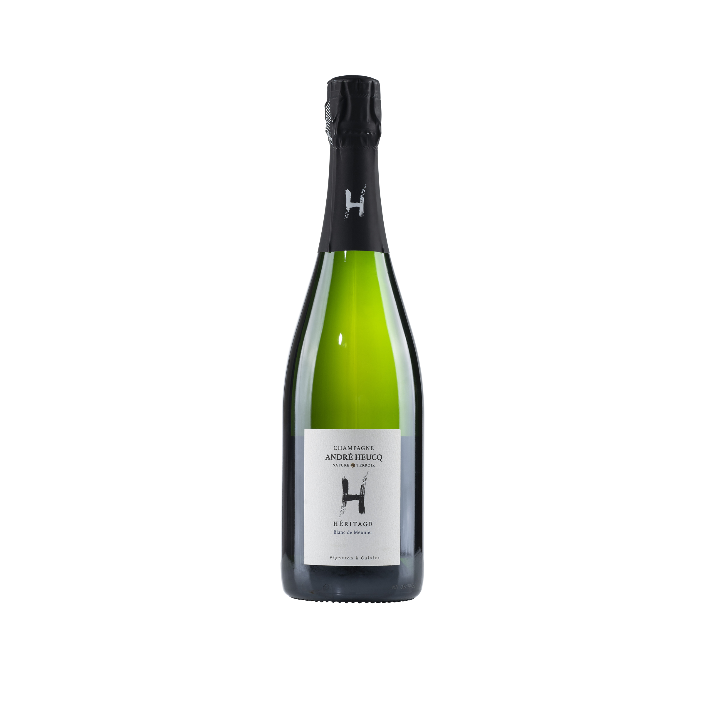 邦楽 Champagne Provocation to Noble Artists Champagne Andre Heucq Blanc de Meunier Brut Nature NV | T. Edward