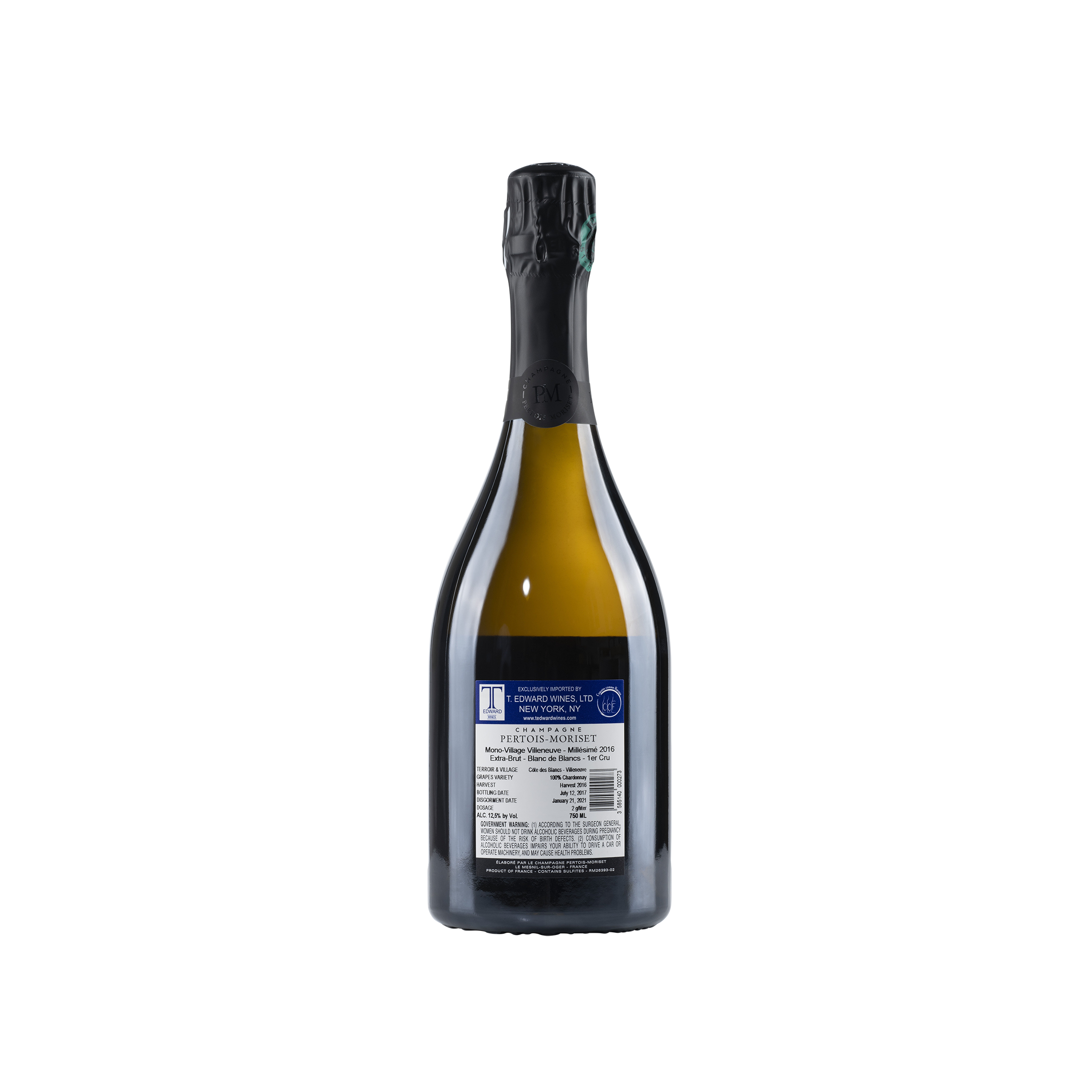 Rose Blanc Grand Cru   NV Bottle Back