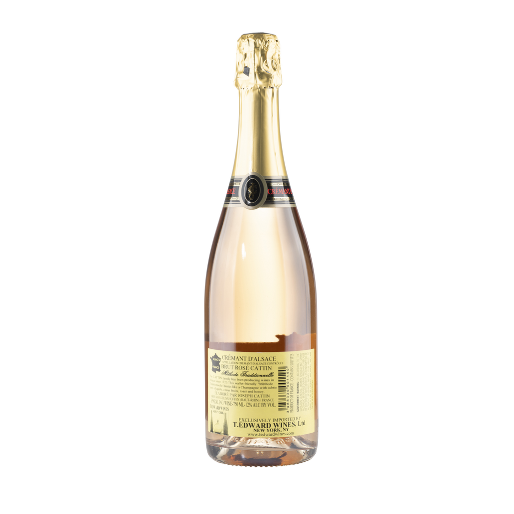 Cremant d'Alsace Rose  NV Bottle Back