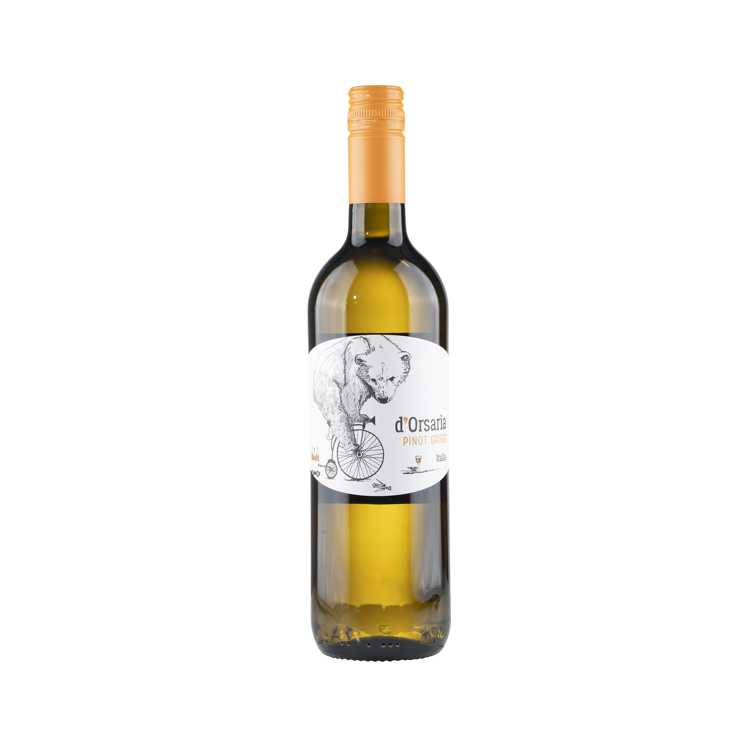 Bear' Pinot Grigio IGT 2022 Bottle Front