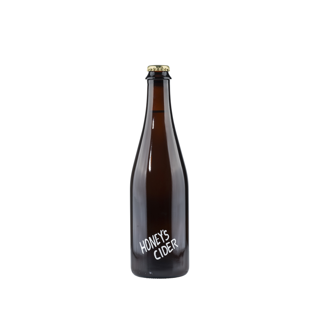 Honey's' Farmhouse Cider 2021 Bottle Front