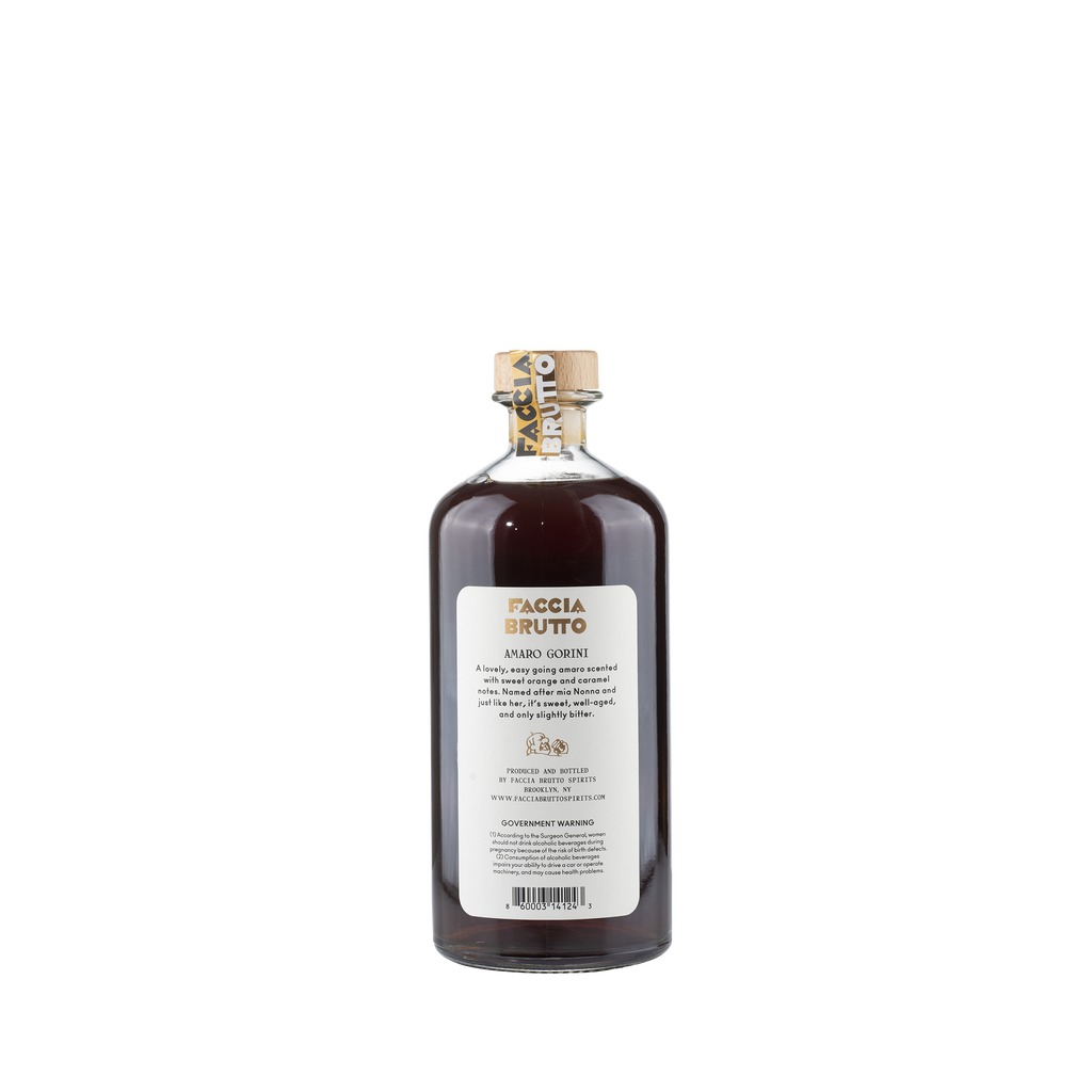 Amaro Gorini NV Bottle Back