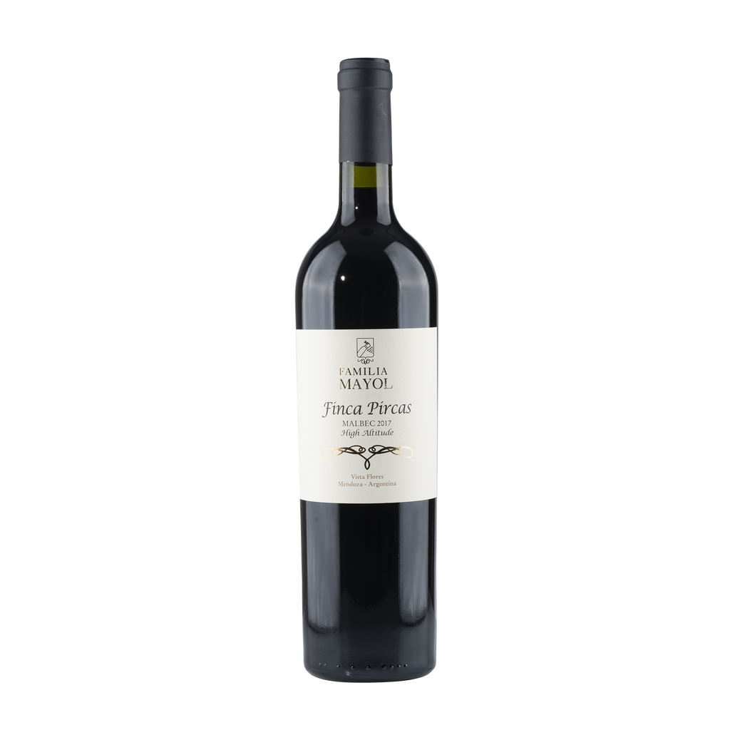 Malbec "Pircas Vineyard" Mendoza  2017 Bottle Front