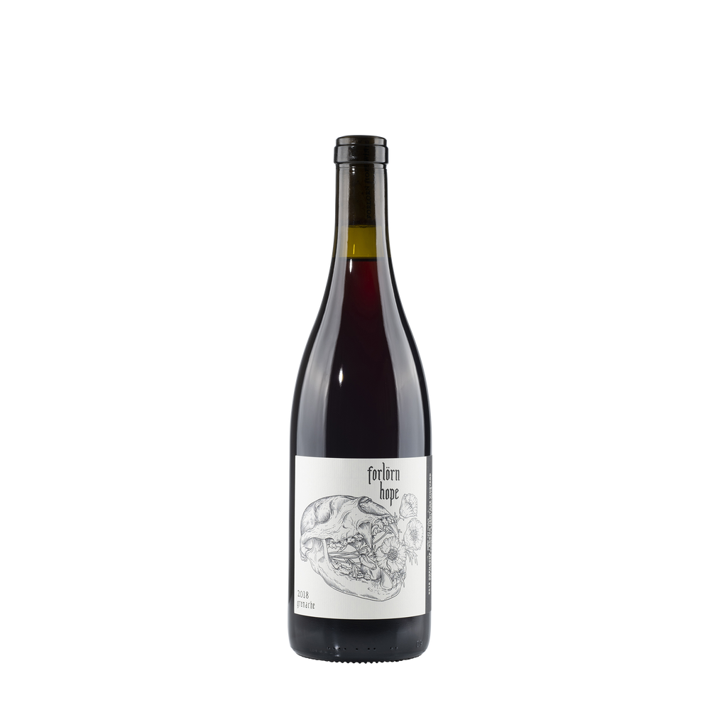 Grenache Rorick Family Vineyard 2018 Bottle Front