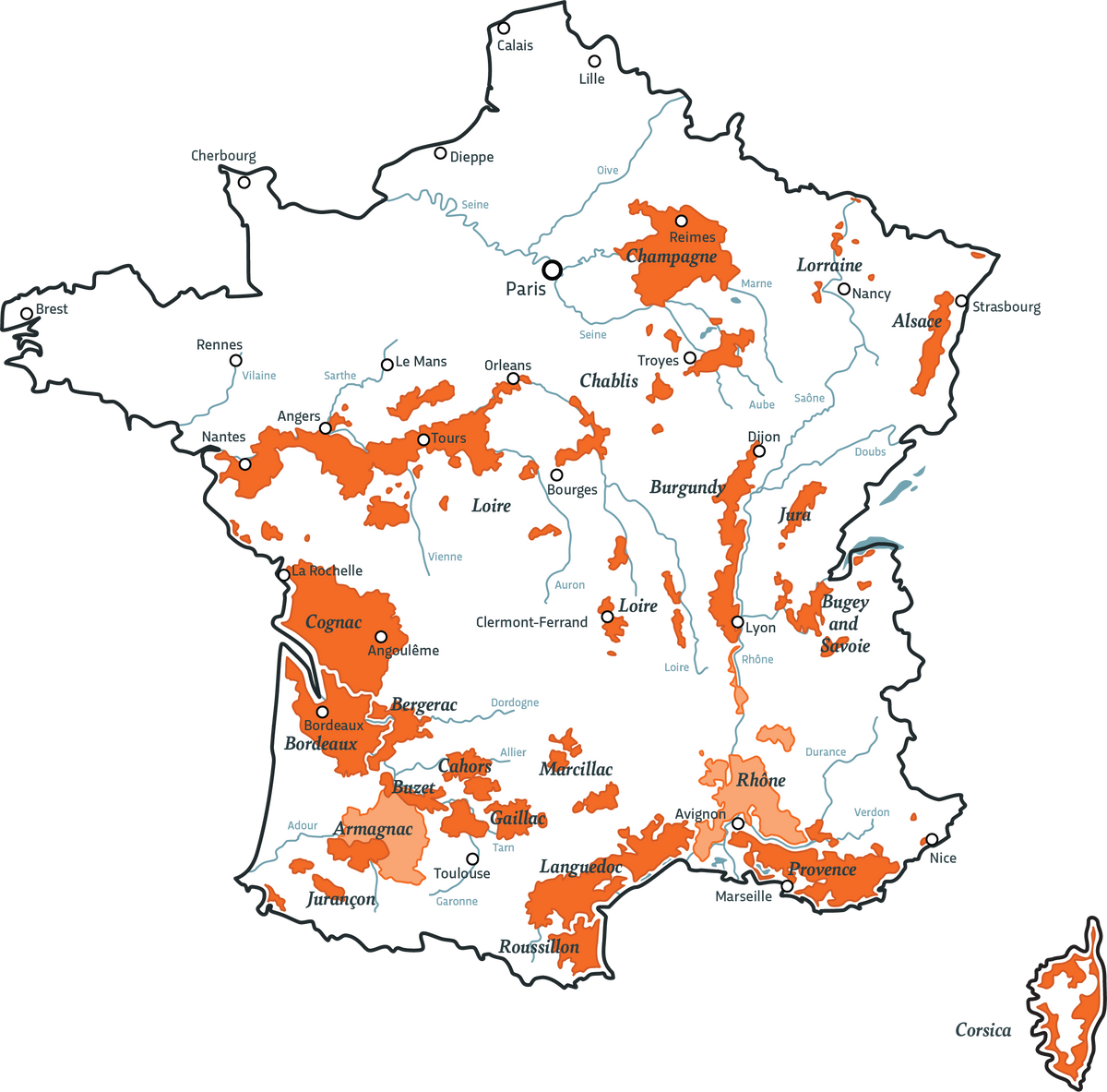 Southern Rhône, France
