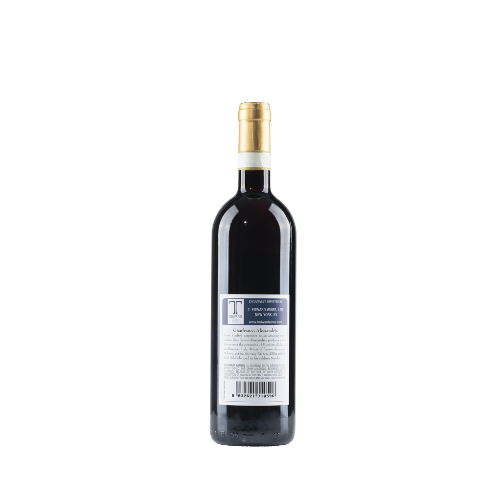 Barolo 'San Giovanni' DOCG 2018 Bottle Back