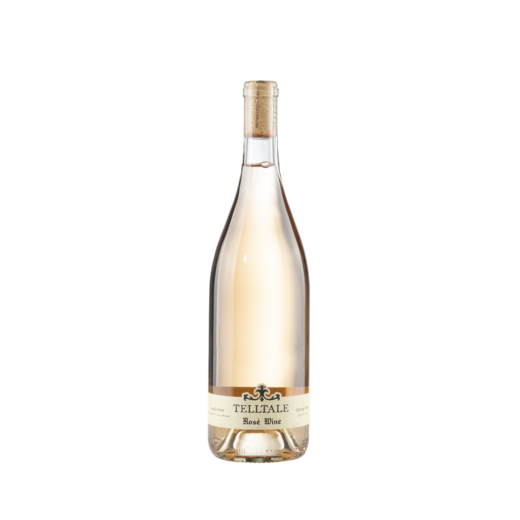 "Telltale" Rose of Pinot Noir Willamette Valley  2022 Bottle Front