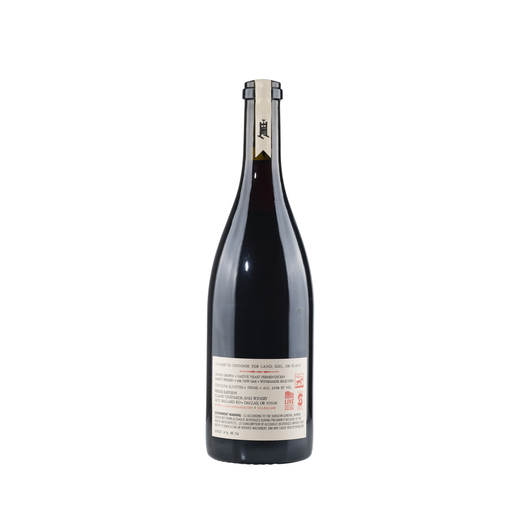 Bon Sauvage Pinot Noir Willamette Valley  2020 Bottle Back