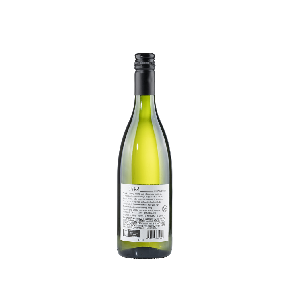 Chenin Blanc 2021 Bottle Back