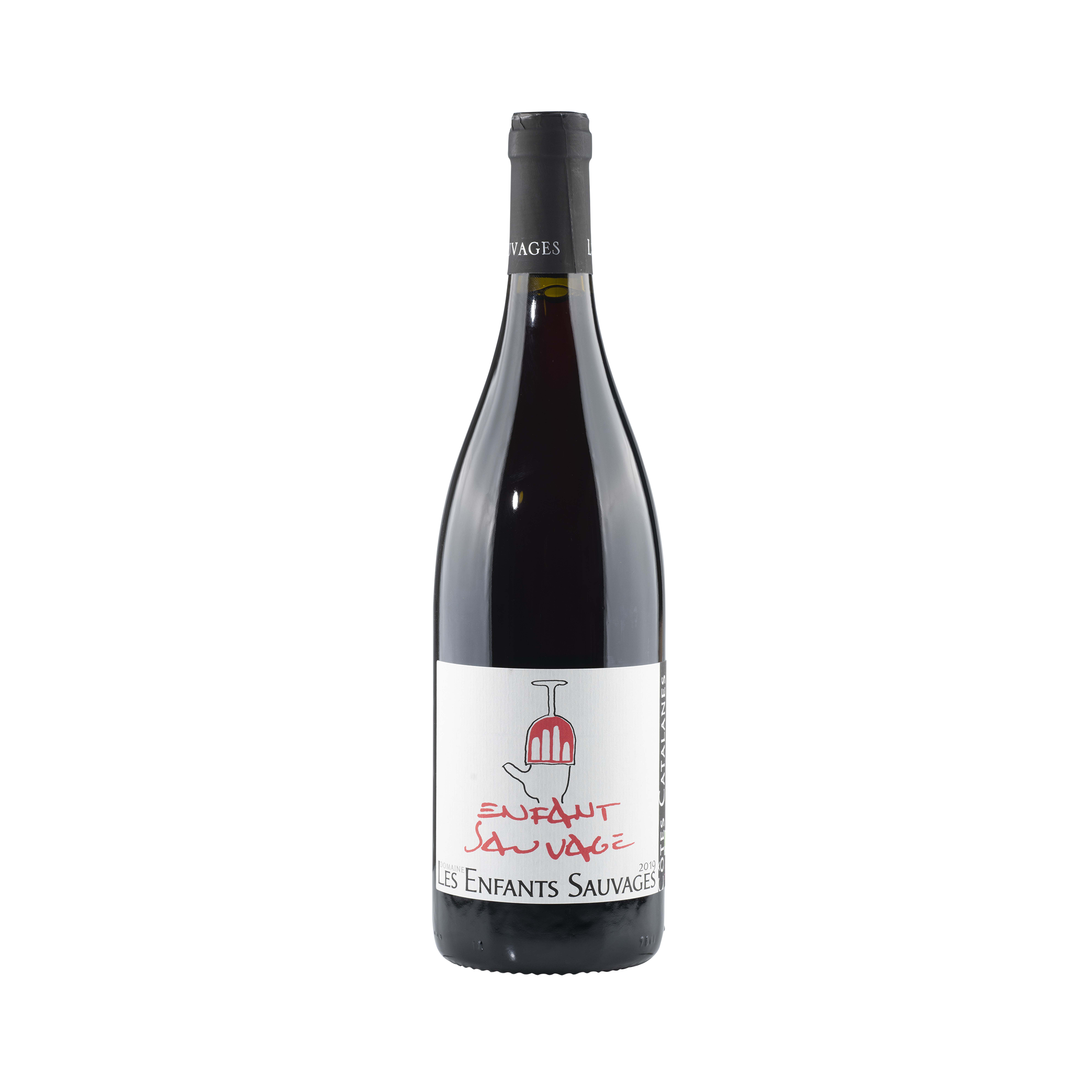 "Enfant Sauvage" Côtes Catalanes Rouge 2021 Bottle Front