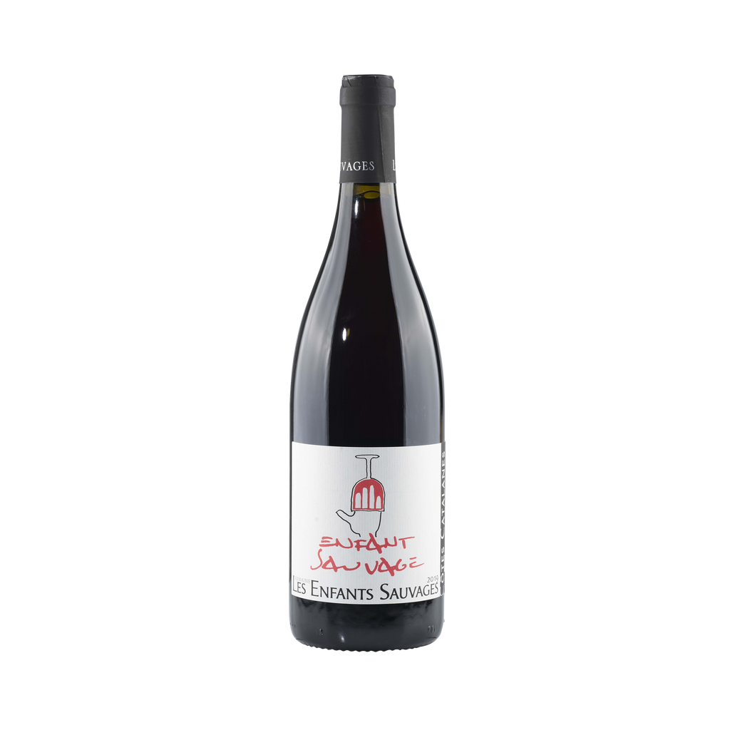 "Enfant Sauvage" Côtes Catalanes Rouge 2021 Bottle Front