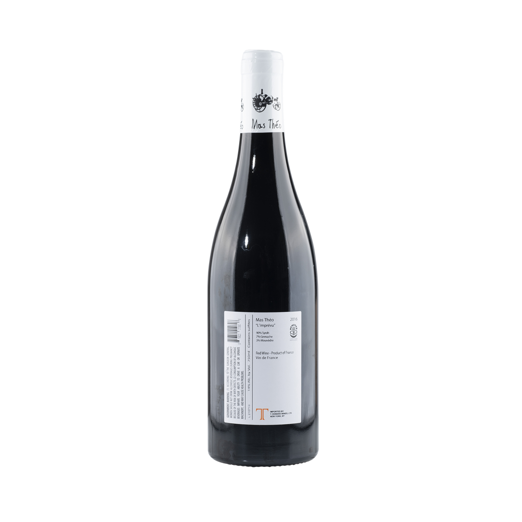 VDF "TO" 2019 Bottle Back