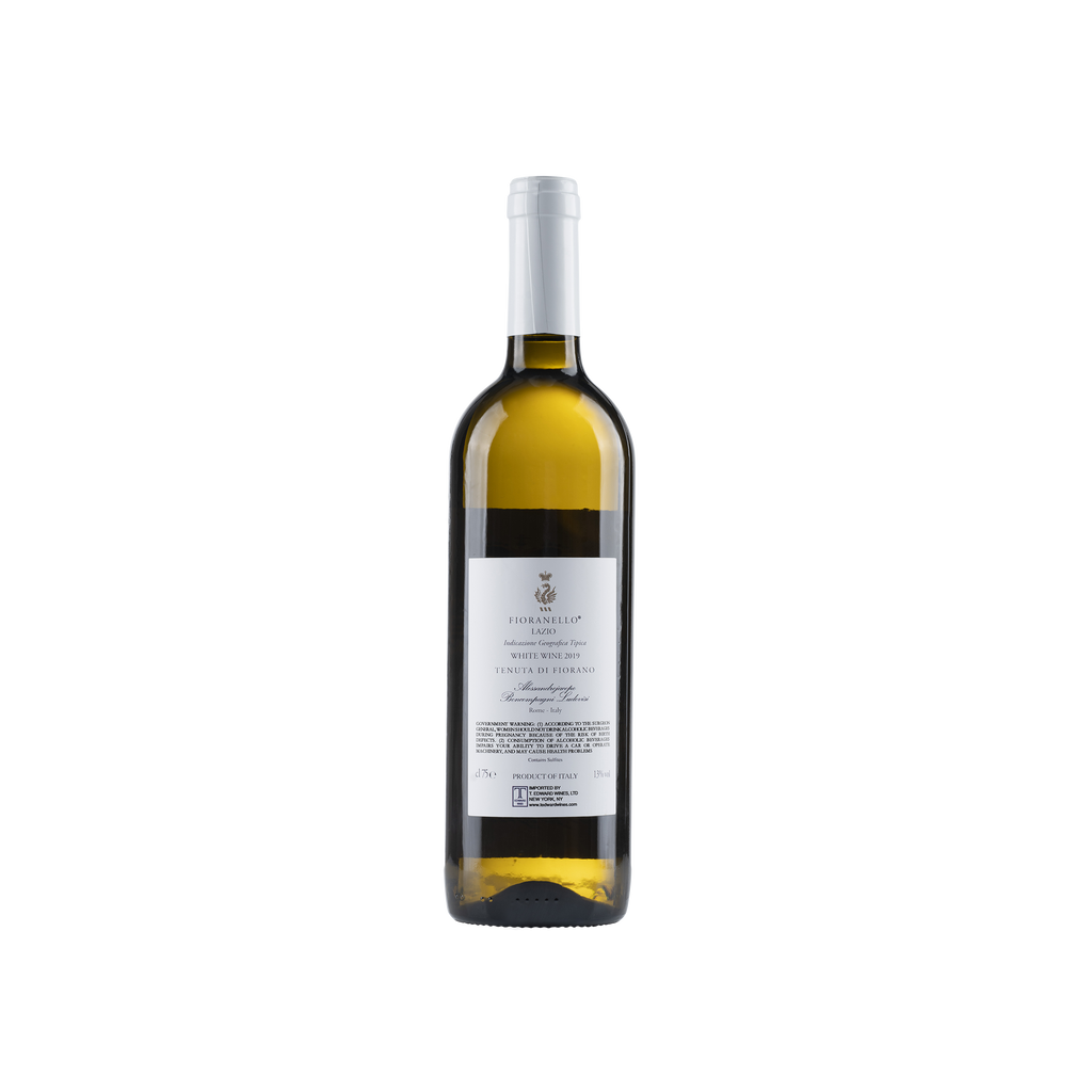 'Fioranello Bianco' Lazio IGT 2020 Bottle Back
