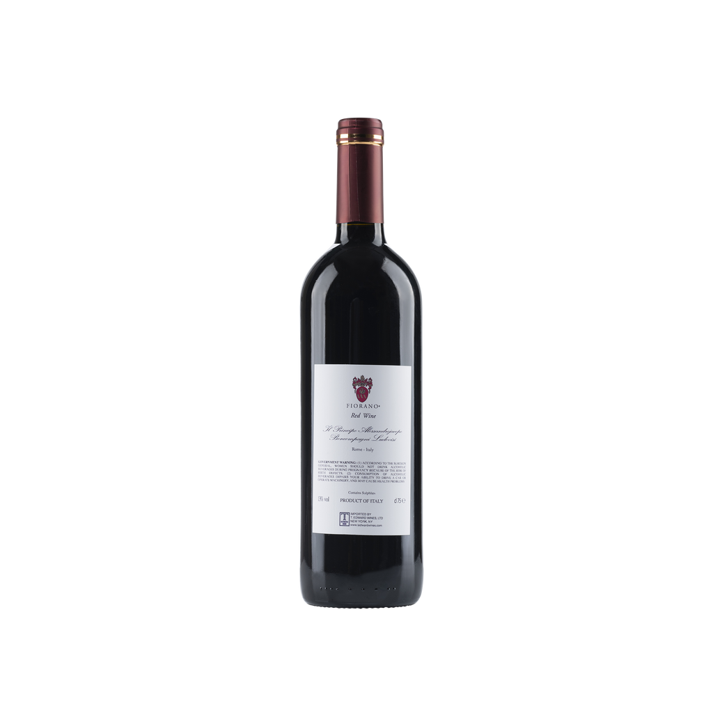 'Rosso' Lazio VdT 2015 Bottle Back