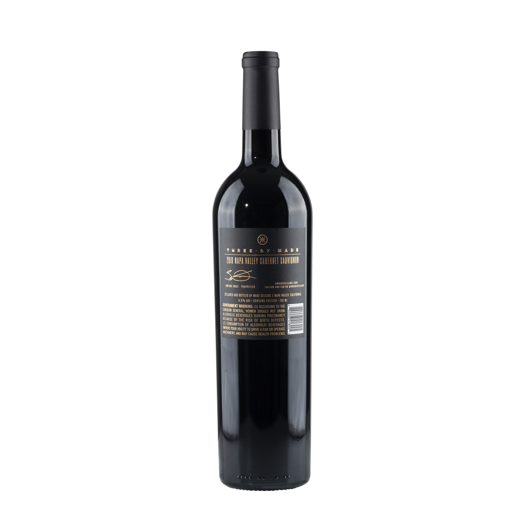 Cabernet Sauvignon Napa 2020 Bottle Back