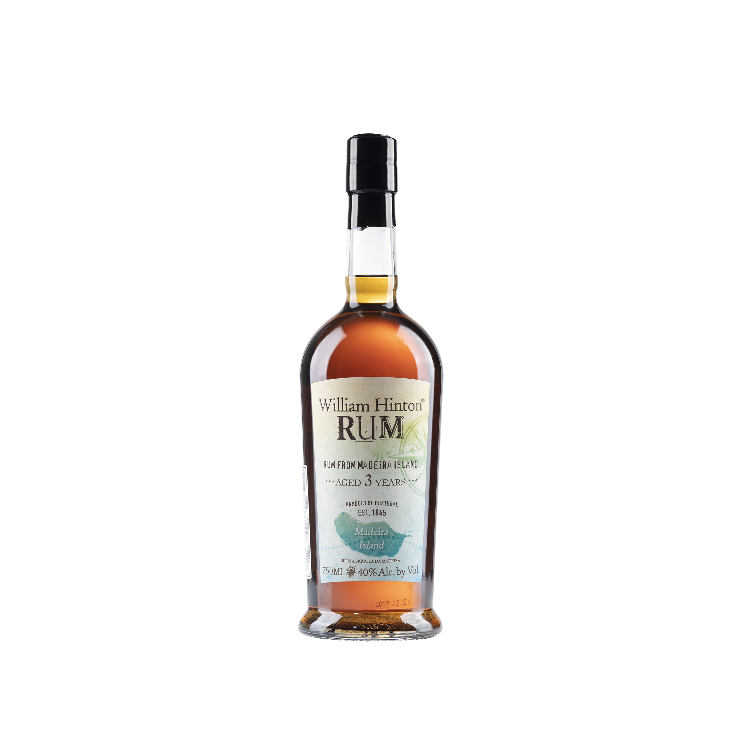 3 Year Old Rum Agricola da Madeira Product Shot