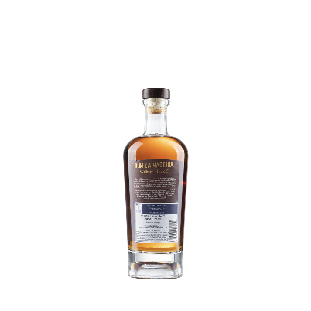 6 Year Old Rum Agricola da Madeira Product Shot
