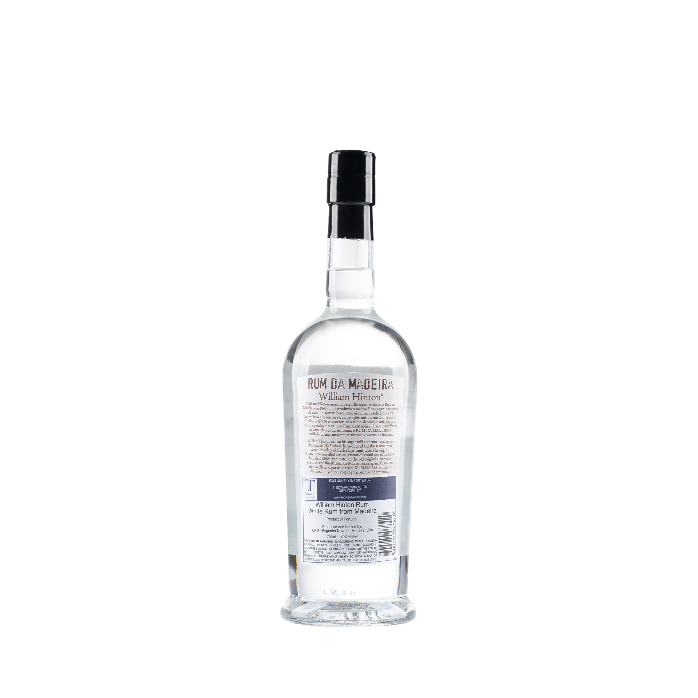 Original Rum Agricola da Madeira Product Shot