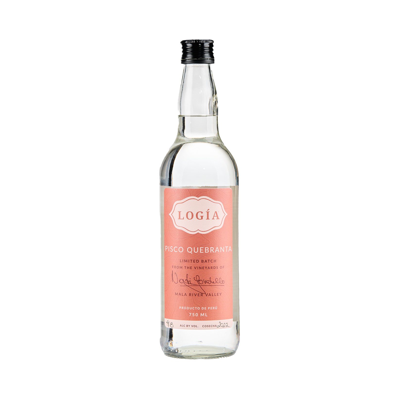 Pisco Logia Red Label Puro Quebranta | T. Edward Wines & Spirits